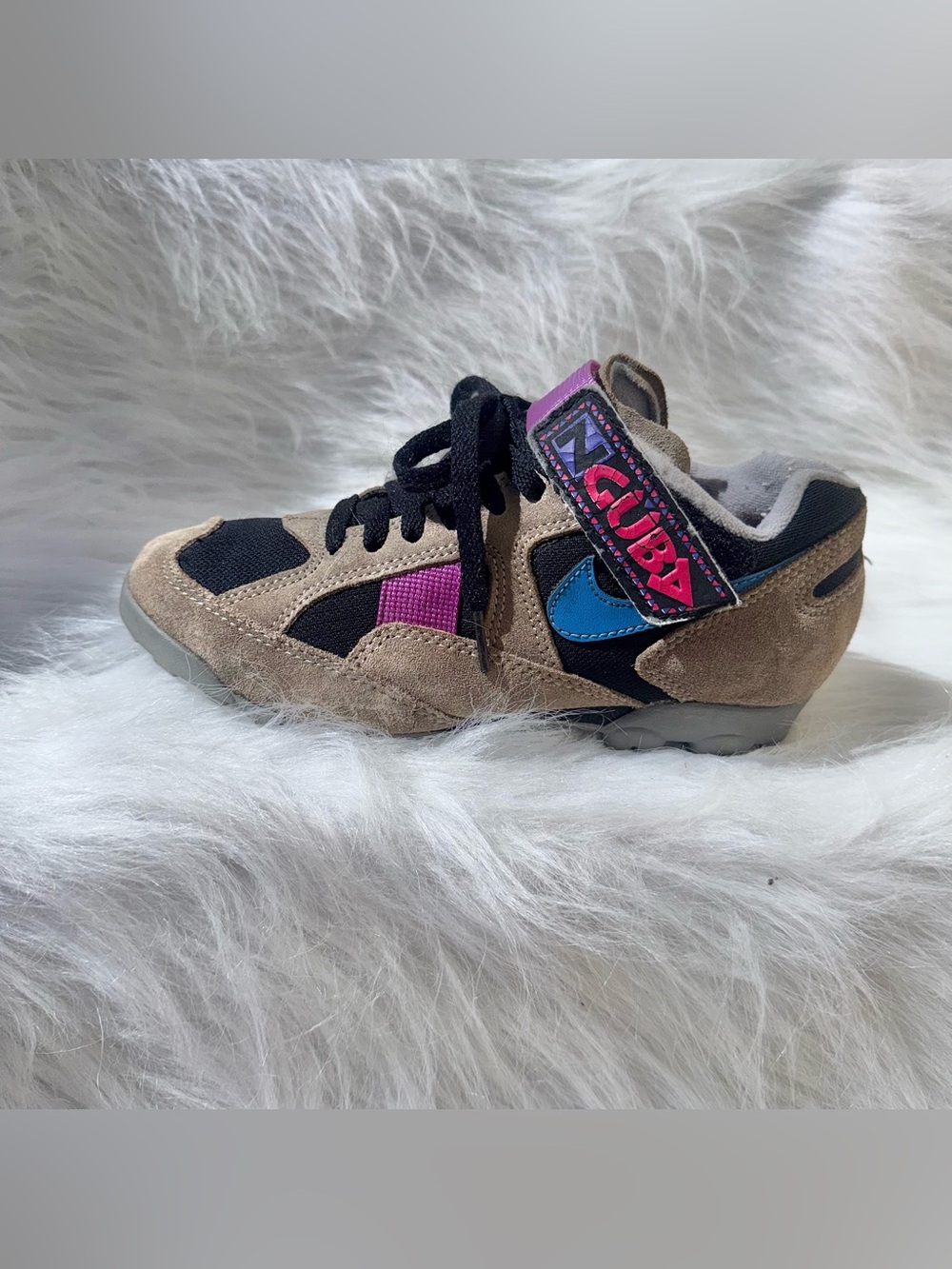 Vintage 1995 Nike Nguba MTB Cycling Shoes Men’s 5 / Women’s 6.5 Suede Retro 90s